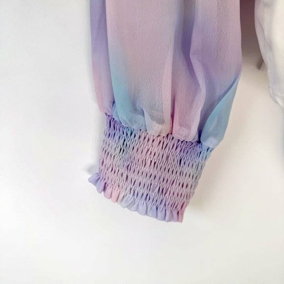 ✨ Pink Lily Long Sleeve Bodysuit | Size Small | Soft Pastel | NWT ✨ - Picture 6 of 7